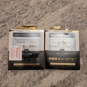 2 sets, Eyelure London ProMagnetic Faux Mink Lashes, 15 wears.